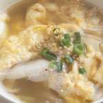 炭火焼ホルモン　たろべえ - たまごスープ