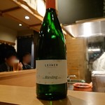 Sumibi Yakitori Ikoka - ワイン(リースリング・ボトル)