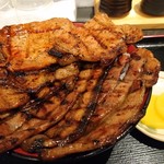 ぶたいち - ミックス豚丼並(850円税別)