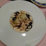 アンティカ オステリア バーチョ - 紅ズワイ蟹キャベツクリームソース