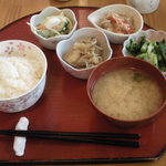さくら亭 - お昼日替り定食、600円