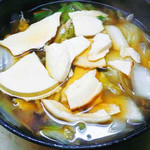 津軽じょっぱり漁屋酒場 - せんべい汁鍋