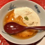 てんぷら 深町 - 汲み上げ湯葉(お通し)