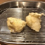 てんぷら 深町 - 河豚の白子