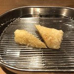てんぷら 深町 - 早堀りの筍