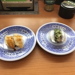 Muten Kurazushi - アナゴと鰯両方シャリプチです！