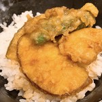 奥京 - ミニやさい天丼