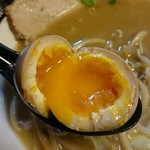 ラーメン スミス - 味玉開花☆