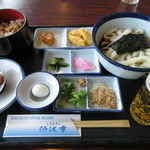 阿波幸 - 真珠定食 1500円　(2019.3)