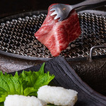 Grilled wagyu beef zabuton Sushi