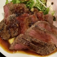 ブルーキッチン 堺筋本町店 - サービスステーキ定食