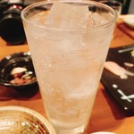 比内地鶏本格焼酎 海舟 - チューハイ  290円