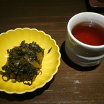 初代 伝五郎 - お茶と青菜漬け
