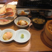 焼うお いし川 - 極上焼トロ定食　￥2462　1枚焼き済み