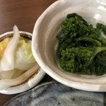 家庭料理居酒屋 よってって - ♪絶品！菜の花のおひたし