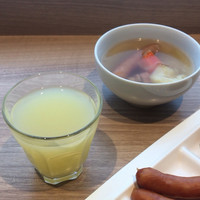 北海道スカイテラス MINORI - ジュースにポトフも。