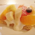 ケーキセット（フルーツタルト）