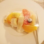 ケーキセット（フルーツタルト）