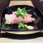 野嵯和 - ⑩タラの芽の天麩羅の牛肉巻き