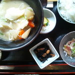 だんご汁ちょっと食べちゃってます・・・（汗）