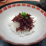 和やまむら - お代りはいかがですかと言われて～ジャコご飯！