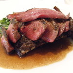 レストラン コバヤシ - スコットランド産ピジョン(山鳩)のロースト