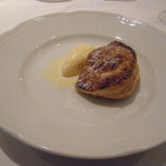 レストラン コバヤシ - 丹波栗のショーソン(パイ包み焼き)ヴァニラアイスクリーム添え