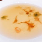 メヒコ  - カニと海藻のスープ