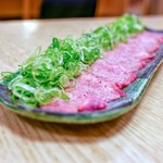 焼肉たまき - ☆上炙りネギタン