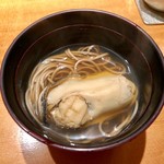すし 喜邑 - 2019.2.  牡蠣蕎麦
