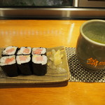 すし処 錦 - トロ鉄火 ＆ お茶