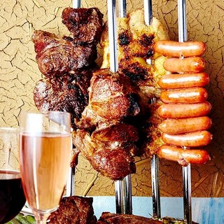 Concentrates the flavor of meat! Aged Churrasco ♪ You can't resist the satisfying feeling