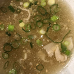 自家製さぬきうどんと肉 甚三 大門店 - 肉かけ