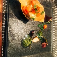 オステリア ブッビーノ - いくつかの前菜を盛り合わせてくれたもの。多分日によって変えているのかな