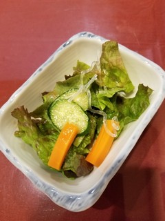 Sushi Ryouri Jizake Harako - セットのサラダ