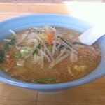 山久ラーメン - みそ野菜大盛り