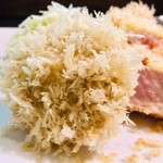 成蔵 - 自家製メンチかつ（550円）