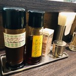 成蔵 - 卓上調味料を駆使する！