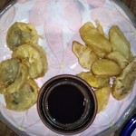 琉球の風 波照間 - ヘチマと島にんじんの天ぷら(コース)