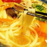 手延べうどん 水山 - 麺