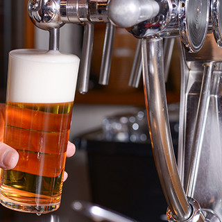 新鮮なビールを、注ぎたてでグイっと！！