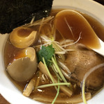 自家製麺中華そば 今里 - 中華そばあっさり¥550煮玉子¥150