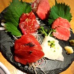 Shukou Hokusai - 肉刺し盛り合わせ
