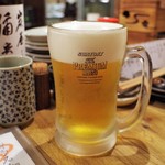 福岡 炉端もん - 生ビール