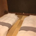 十勝川温泉 三余庵 - 最初から敷いて有る寝室