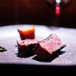 TACUBO - タクボ牛のサーロイン 塩漬けしたグリーンペッパー