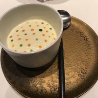 レストラン リューズ - ホワイトアスパラガスのババロア