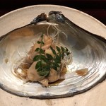 ろっかん - カラスガイの煮浸し