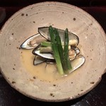 ろっかん - ササノハガイの炒め