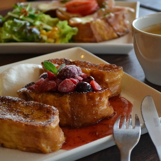 Curry & French toast THE END CAFE_0